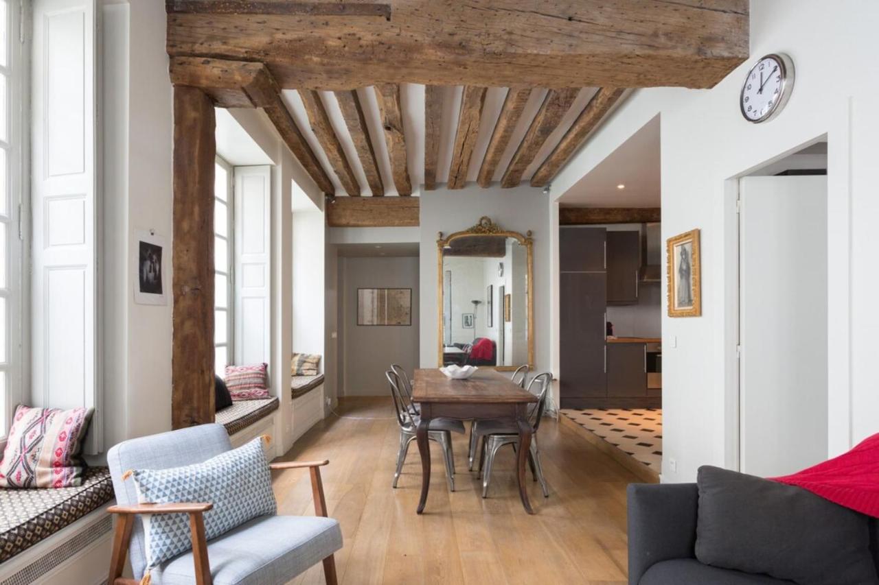 Charming Appartment In Le Marais Paris Eksteriør bilde