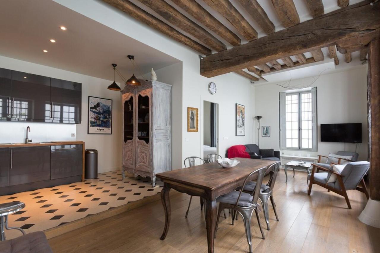 Charming Appartment In Le Marais Paris Eksteriør bilde